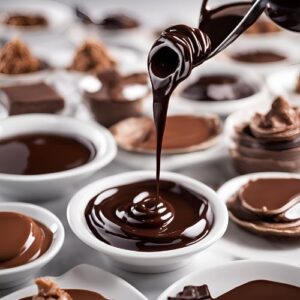 chocolate sauce