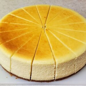 Gluten-Free New York Cheesecake Slice
